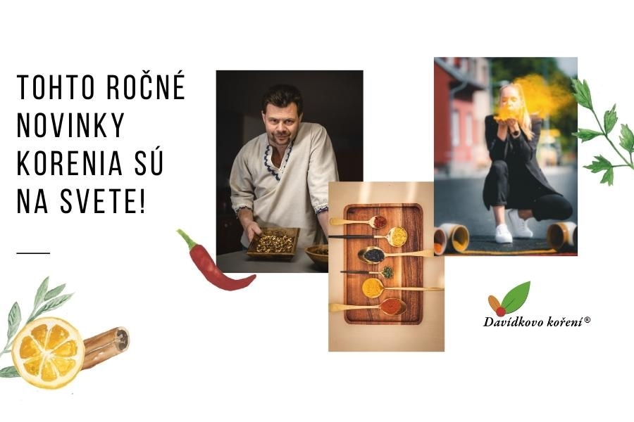 DAVÍDEK SA ZBLÁZNIL! 13 tohtoročných noviniek koreniacich zmesí 